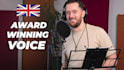 be your british male voice over artist