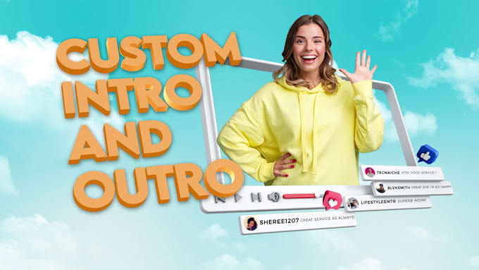 create a custom intro and outro for your youtube channel