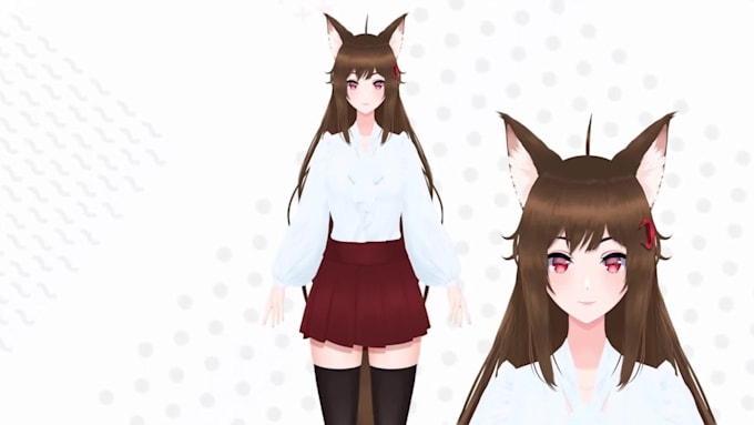 design and rigg a professional live2d vtuber model for you