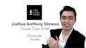 do character voices for your video in english or filipino