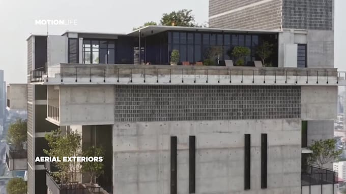 create realistic cinematic architectural visualization walkthrough video render