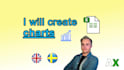 create charts in excel