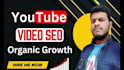 be your channel growth manager as a youtube video SEO expert for top ranking