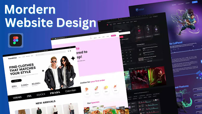 design awesome website or landing page