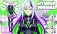 design and rigging high quality live 2d vtuber model