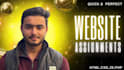 make web development assignments in HTML, CSS, js, and more
