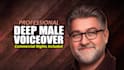 record a professional deep male voiceover for commercials and corporate projects