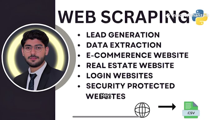 do lead generation, web scraping, data extraction, and selenium automation