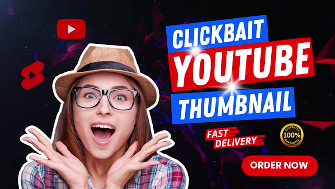 design clickbait youtube thumbnail, titles, keywords, description