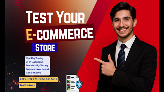 professionally test your ecommerce store with QA automation UI UX review