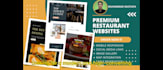 build a responsive restaurant website with online ordering and chatbot