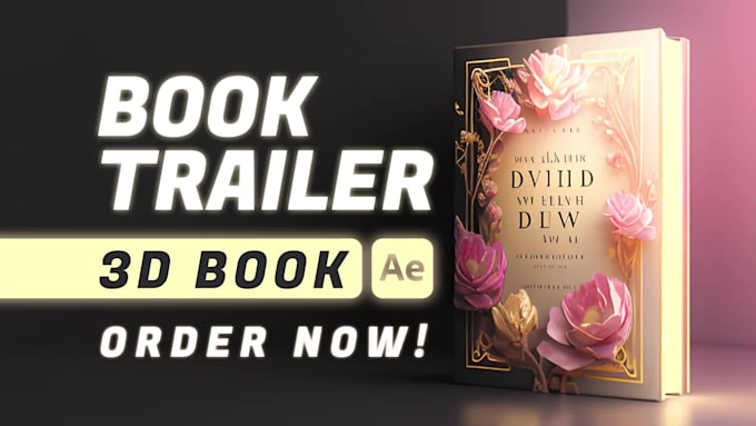 Hot Deals! I will create a cinematic book trailer or book promo video  for $30