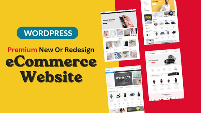 build a wordpress woocommerce website for your business