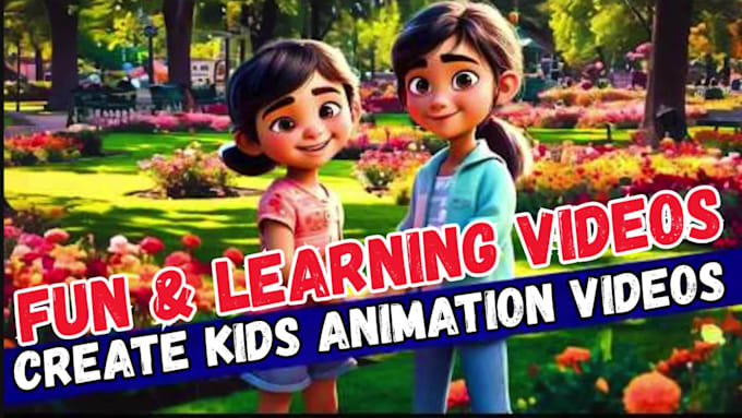 create animated videos for a kids channel youtube