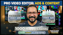 create engaging facebook product ads or dropshipping ads or vsl editing