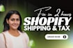setup shopify shipping and tax configuration in 2 hours