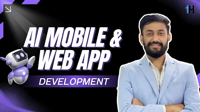 be ai app developer for ai mobile app development and ai website development