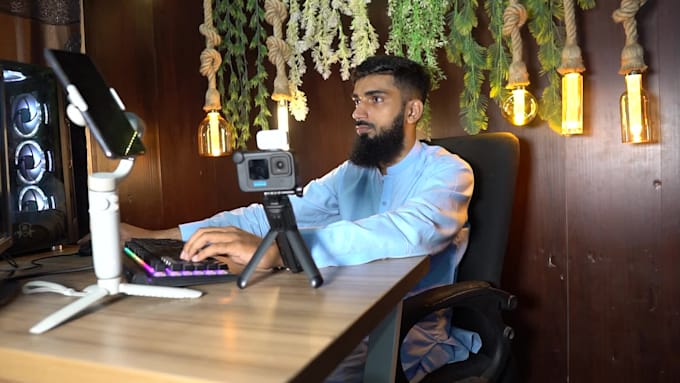 professionally edit youtube videos, podcasts and event footage