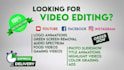be your video editor for youtube and podcast video editing