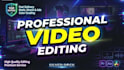 do professional cinematic video editing for social media