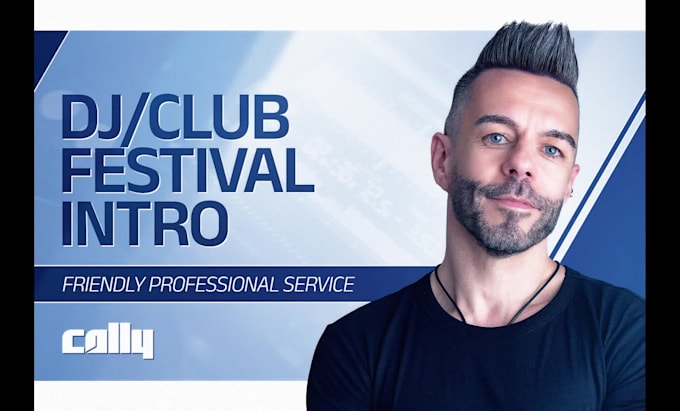 create a professional dj or festival intro