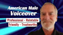 record a professional american english male voice over for any project