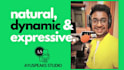 record a real conversational voiceover in hindi