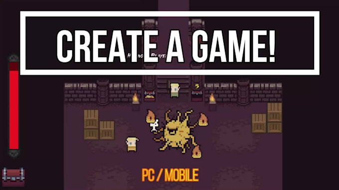 make a 2d game for pc, mobile or web