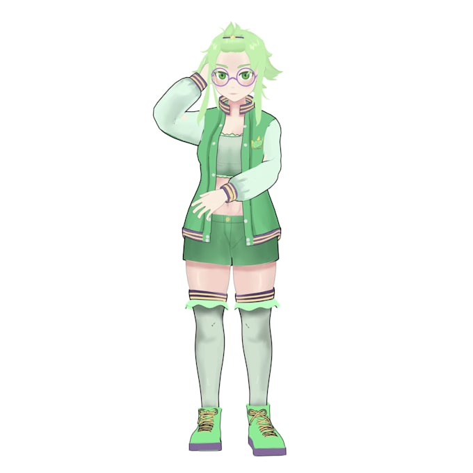 create 3d vtuber or vrchat avatar