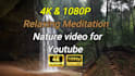 create perfect 4k relaxing music, nature sounds, nature, rain video