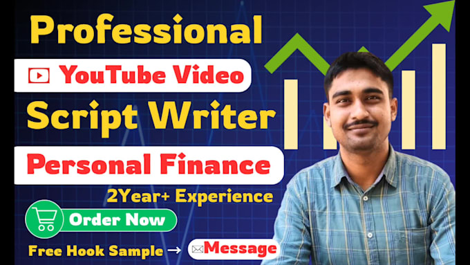 write high retention personal finance scripts for youtube videos