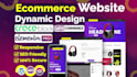 design ecommerce website crocoblock jet engine by elementor pro
