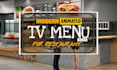 design restaurant animated menu