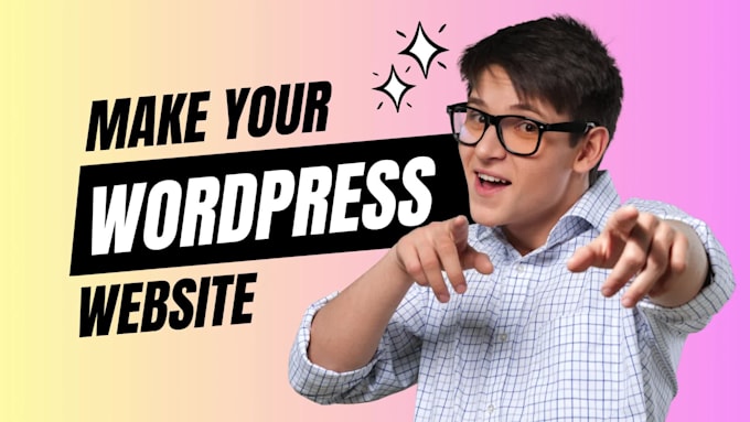 design and develop a wordpress website
