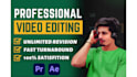professional video editing for weddings, ads, and more, fast and high quality
