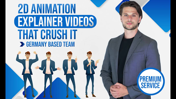 create a customized 2d explainer video