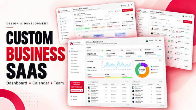 develop erp pos CRM hrm system and business management system for your business
