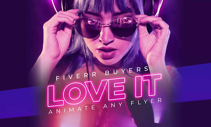 animate any flyer with top quality motion graphics