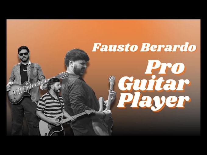 be your pro session guitar player