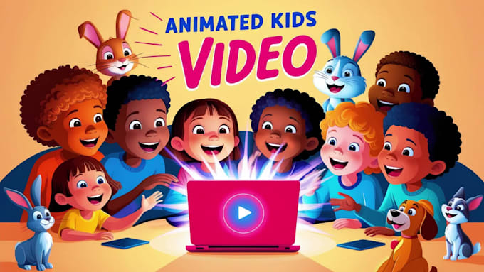 create kids learning videos