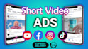 create cinematic promotional video ad for facebook and any platforms