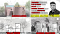 render 2d architectural floor plan, elevation, section, masterplan in photoshop
