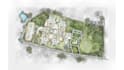 render architectural site plan, master plan, landscape plan