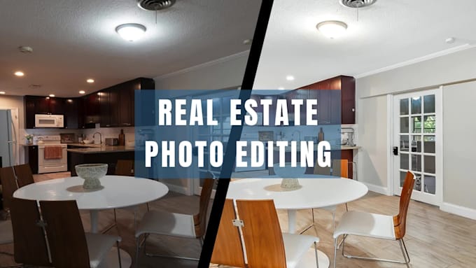 professionally edit real estate photos