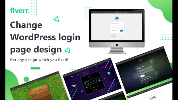 customize the wp login page on wordpress