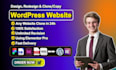 copy or convert figma, xd, PDF, PSD, wix to wordpress with elementor pro