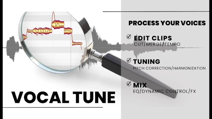 tune, edit and mix your voices and get perfect harmonies