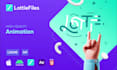 create lottie, rive animations for your web and mobile app