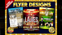 design high end flyer, social media post for business, event