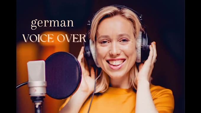 produce a female german voice over in a warm voice